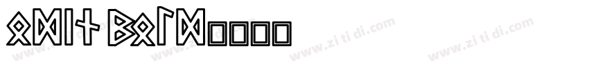 Odin Bold字体转换
